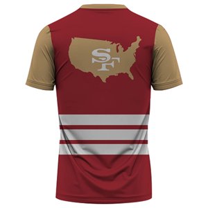 Camiseta Deportiva Personalizada para Hombre, Jersey Sublimado de Manga Corta, Transpirable y de Secado Rápido - Product Image 2