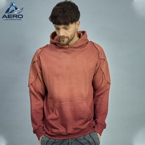 Sudadera con Capucha Ligera, Clásica, Suave y Cómoda, con Logotipo Personalizado, Precio al por Mayor, de Algodón Liso para Hombre - Product Image 1