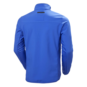 Veste softshell unisexe décontractée avec fermeture éclair, confortable, imperméable, coupe-vent, tissu souple et flexible pour le travail et les activités de plein air - Product Image 4