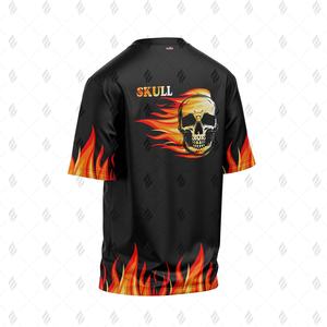 เสื้อยืดคอตตอนผู้ชายแบบขายส่งจากโรงงาน ผ้าถักน้ำหนักเบา แขนสั้น รับผลิตแบรนด์ส่วนตัว สไตล์สตรีทแวร์ - Product Image 5