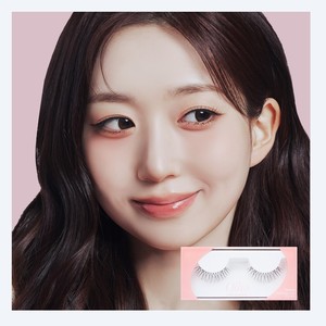 Pestañas postizas clásicas Ollio Korean K-Beauty, naturales, hechas en Corea, en caja sin pegamento. - Product Image 2