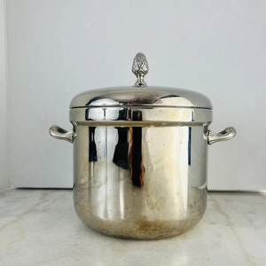 Customized Party Metal Stainless Steel Made <b>Ice</b> Bucket champagne Wine Bucket with Metal Decoration Stand <b>Ice</b> Bucket in Low Price - Product Image 1