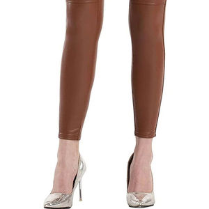 Pantalones de Cuero Genuino para Mujer, Estilo Jogger, a Prueba de Viento, Ecológicos, de Moda, para Invierno - Product Image 6