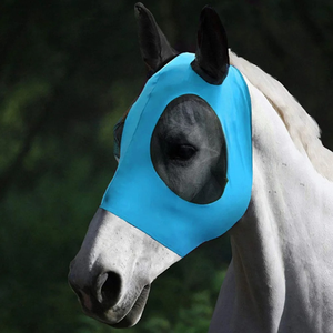 Masque anti-moustiques et anti-insectes pour chevaux, avec protection des oreilles et du visage, maille standard internationale, très vendu - Product Image 5