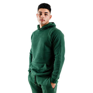 Sweat-shirt à capuche oversize en molleton 100 % coton et polyester, doublure lavée, confortable, avec poignets et taille côtelés pour homme - Product Image 2