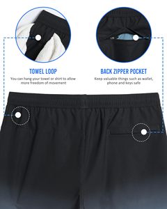 Comfortable Everyday Shorts for Gym Running and Outdoor Activities Stylish Slim Fit Shorts Drawstring Waist - Product Image 2