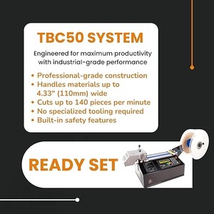 Heavy Duty <b>Paper</b> Cutter - Electronic Automatic <b>Cutting</b> <b>Machine</b> - Industrial Material Cutter for Tubing Ribbon - Product Image 3