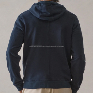 Sweat à capuche pour homme en coton molletonné avec capuche en coton biologique Sweat-shirts pour homme durables Streetwear pour homme - Product Image 2