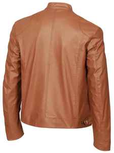 High Quality Custom Mens <b>Jacket</b> Stand Collar Vintage Zipper <b>Leather</b> <b>Jacket</b> Outdoor Autumn <b>Long</b> Sleeve PU <b>Leather</b> <b>Jacket</b> - Product Image 6