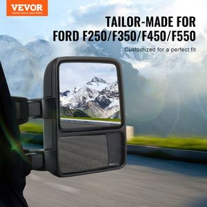 Specchietti Retrovisori Elettrici Riscaldati con Indicatore di Direzione per Ford F250 F350 F450 F550 2008-2016, Set di Coppia per una Facile Visibilità, Sistemi di Illuminazione per Camion - Product Image 2