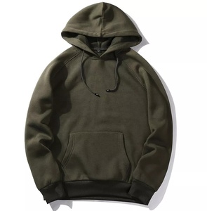 High Quality 330-480 Gsm Cotton Fashion Blank Hoodie Men's Oversized Streetwear Sweatshirt Custom logo Custom Hoodie - Product Image 3