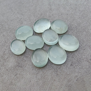 Cabujón de Aguamarina Natural, Calibrado, Ovalado, Calidad AAA+, para Joyería - Product Image 6