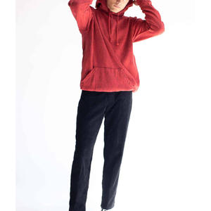 Heavyweight Fabric Acid Washed Hoodie Custom Cotton Pullover Washed Sweatshirt Casual Apparel For Printing Use - Product Image 3