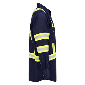 Camiseta Reflectante de Algodón para Hombre, ANSI Clase 1, Alta Visibilidad, Ropa de Trabajo de Seguridad, Ligera, para Construcción y Trabajo en Carreteras, WARRIOR - Product Image 6