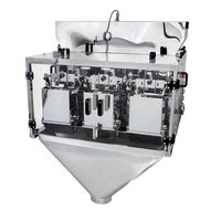 Machine de remplissage Peseuse linéaire automatique de haute précision à 3 têtes Pesage automatique balance multi-têtes