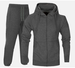 Survêtement unisexe d'hiver en tissu respirant et écologique, design pull à capuche avec cordon de serrage et taille élastique, personnalisable avec logo - Product Image 5