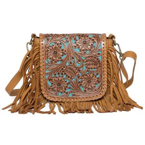Sacs à bandoulière en cuir de vachette antique avec franges, faits à la main, style vintage, pour femmes, idéal pour offrir en gros, ensemble d'articles cadeaux pour femmes - Product Image 3