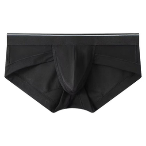 Ropa Interior Masculina, Calzoncillos Boxer Elásticos de Algodón y Spandex, Ecológicos, Transpirables, de Cintura Alta, Costuras Duraderas de Alta Calidad - Product Image 2