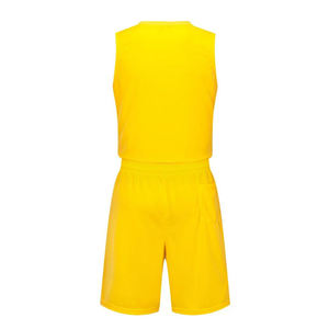 Uniformes de Baloncesto de Diseño OEM, Nuevo Estilo, Tallas Grandes para Adultos, Secado Rápido, Ligeros, Transpirables, Impresión por Transferencia de Calor, 100% Poliéster - Product Image 3