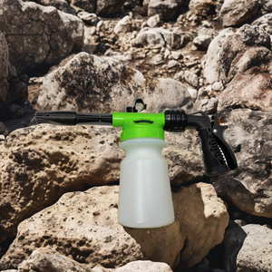 Nettoyeur de voiture sans fil haute pression, pistolet à eau à mousse, en plastique durable, outil de nettoyage de voiture - Product Image 2