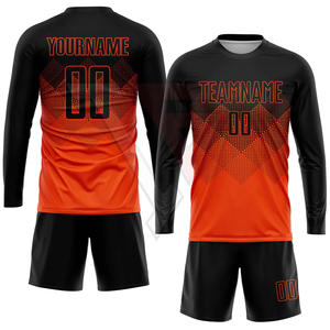 Uniforme de Fútbol Profesional Personalizado, Conjunto de Camiseta de Fútbol Transpirable de Poliéster, Fabricación OEM - Product Image 1