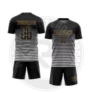 Ensemble d'uniformes de football de qualité supérieure, respirant et à séchage rapide, maillot et short pour les équipes, entraînements et matchs, hommes et femmes - Product Image 2
