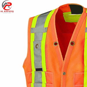 Chaleco de Seguridad Reflectante de Alta Visibilidad Personalizado al por Mayor, Chaleco de Trabajo de Alta Visibilidad, Fabricante OEM Personalizado, Corte Ajustado - Product Image 3