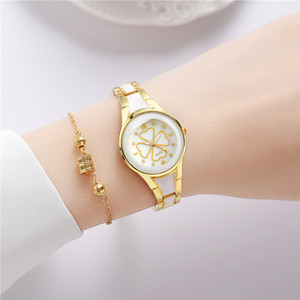 9823 Juego de Regalo de 2 Piezas, Reloj de Lujo para Mujer con Brazalete, Relojes de Moda para Damas, Juego de Relojes - Product Image 2