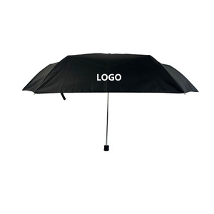 Sombrilla Compacta y Ultraligera de 6 Varillas, Protección Solar para Sol y Lluvia - Product Image 1