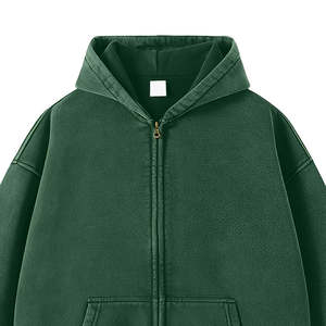 Sudaderas con Cremallera Personalizadas al por Mayor de Alta Demanda, 100% Algodón, Transpirables, Resistentes al Viento e Impermeables, con Impresión Digital, Talla Grande, Unisex para Invierno - Product Image 6