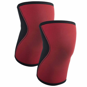 Fitness Floral Pattern Professional Protection Pain Relief Neoprene <b>Knee</b> Support Sleeve Thick Waterproof for Heavy Workout - Product Image 3