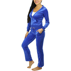 Conjuntos Deportivos de Moda para Mujer, con Cierre Frontal, de Felpa Gruesa de Algodón, para Entrenamiento - Product Image 5
