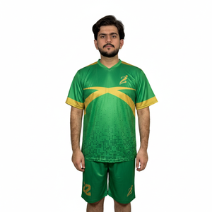 Conjunto de Uniforme de Fútbol de Alto Rendimiento para Equipos y Clubes en Azul |   Uniforme de Fútbol con Diseño Único para Hombres, Mujeres y Jóvenes - Product Image 1