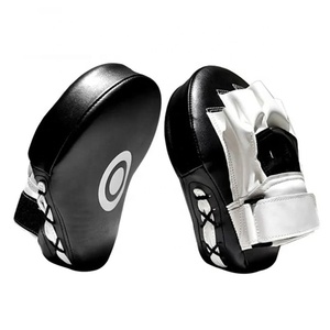 Custom PU Leather Training <b>Focus</b> Mitt Hand Target <b>Pad</b> Fitness Coaching Equipment New Design - Product Image 4