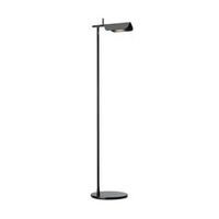 Lampe de sol géométrique METAL WAVE en fer massif avec base en marbre, finition laiton antique, design contemporain, décoration durable pour la maison