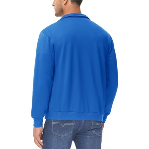 High Quality Custom Waterproof Canvas <b>Track</b> <b>Jacket</b> <b>for</b> <b>Men</b> 100% Polyester Nylon/Cotton Full Zip Fleece Stand Collar Front Logo - Product Image 5