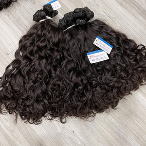 Offre Spéciale – Extensions de Cheveux Humains Bruts 100% Naturels, Ondulés, Tissage Machine Double Drawn, 6-32 Pouces, Vente en Gros, Prêts à Expédier - Product Image 3