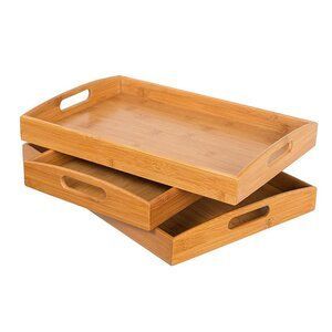 <b>Bamboo</b> Classic Dishwasher Safe Multifunction Storage Tray - Product Image 2