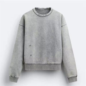 Sudaderas de Hombre Slim Fit Más Vendidas, Sudaderas Casuales con Hombros Caídos, Sudaderas Cómodas para Hombre, Sudaderas Oversize con Lavado Ácido - Product Image 2