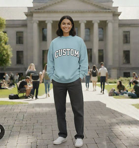 Custom Logo Women's College <b>Top</b> Delta Sigma Chi Winter Sweatshirt High Quality Customized Athletic <b>Mock</b> <b>Neck</b> Badge Training - Product Image 5