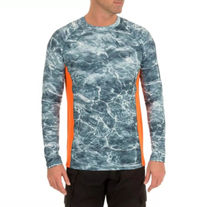 Chemises de pêche performantes en gros, séchage rapide, respirantes, grandes tailles, manches courtes, logo personnalisé, sports de plein air, chasse - Product Image 3