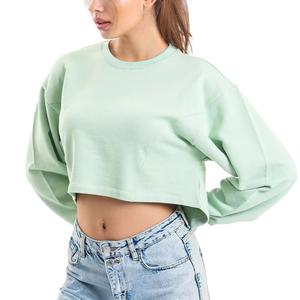 Sweat-shirt à col rond pour homme avec logo personnalisé sur le devant, 100% coton, poids lourd, fabricant OEM, vente en gros - Product Image 6