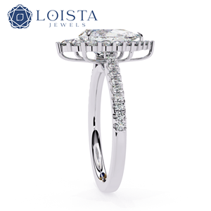 Anillo de Diamante de Laboratorio con Corte Pera Personalizado, 0.35 Quilates, Solitario, Oro de 18k, Anillo de Compromiso y Boda, Diamante Cultivado en Laboratorio - Product Image 3