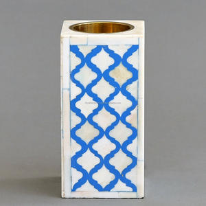 Quemador de lujo con incrustaciones de hueso Bakhoor madkhan mubkhar bakhoor quemador de incienso islámico madkhan para obsequios - Product Image 6