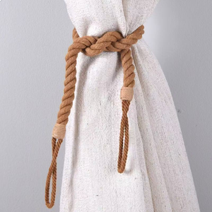 Sujetadores de Cortinas de Yute Sostenibles – Hechos a Mano, Decorativos, para Decoración del Hogar - Product Image 1