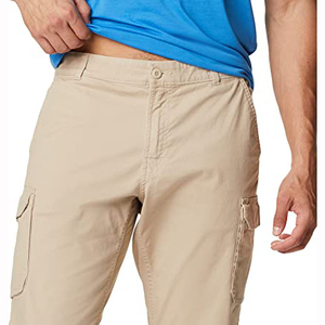 Budget Men's Embroidered Straight Casual Vintage Canvas <b>Cargo</b> <b>Pants</b> <b>Waterproof</b> Quick Dry Sturdy Soft Roomy Extra Pockets Work - Product Image 3