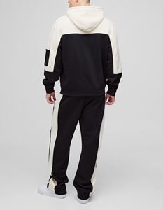 Men’s 100% Cotton Printed Tracksuit <b>Leisurewear</b> Two Piece Hoodie Jogger Set Custom Logo Wholesale OEM Streetwear Supplier 2026 - Product Image 2