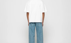 T-shirt formel à manches courtes et col rond pour homme BlanqWear, coupe ample, 100% coton premium 200g, antibactérien, séchage rapide, écologique - Product Image 4