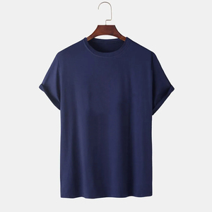 Camisetas Personalizadas para Hombre, Alta Calidad, 100% Algodón, Tejido de Punto, Manga Corta, Transpirables, Juveniles, al por Mayor - Product Image 1