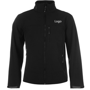 Custom Logo 100% Polyester Outdoor Hunting <b>Wind</b> <b>Breaker</b> Zip up Jacket Men Winter Thermal Fleece Softshell Jackets - Product Image 3